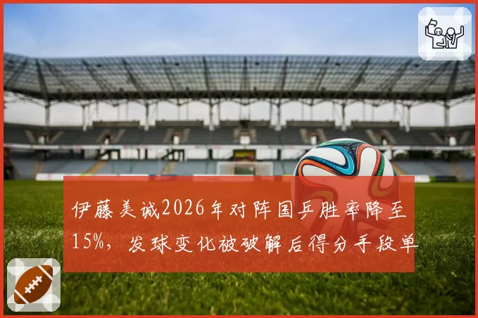 伊藤美诚2026年对阵国乒胜率降至15%,发球变化被破解后得分手段单一化